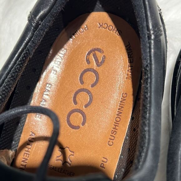 ECCO HELSINKI CAP TOE OXFORD Size 11US/45.  B87 - Picture 9 of 10